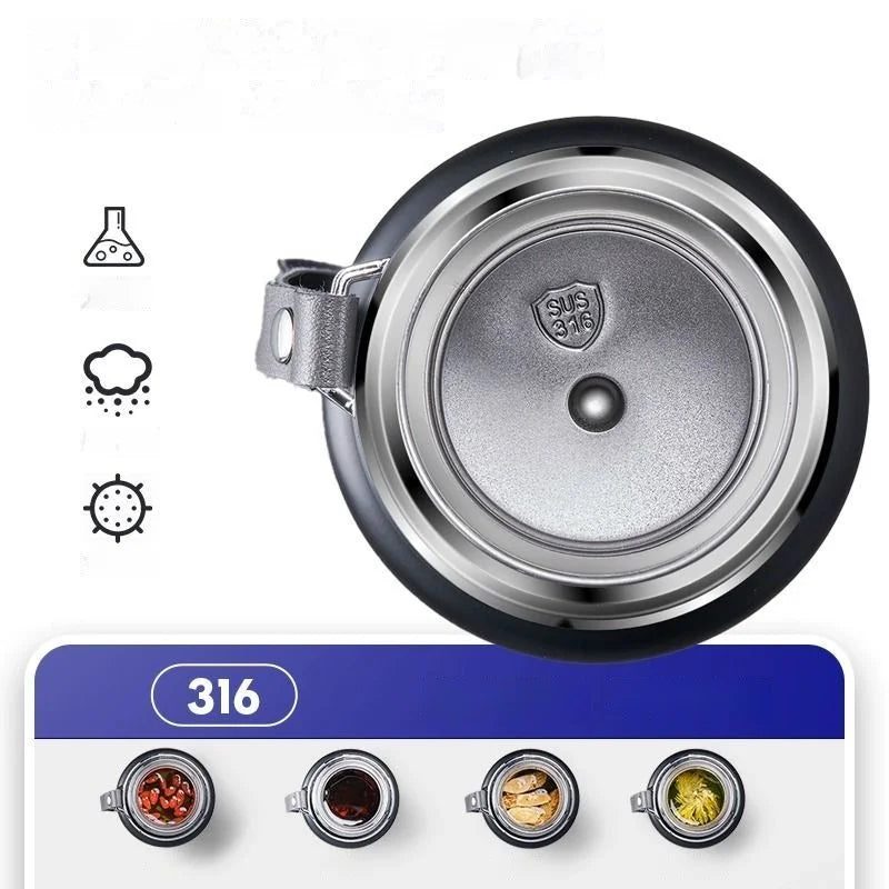 ترمس ديكوربايتس™ من الفولاذ المقاوم للصدأ مع كوب بارد يدوم 24 ساعة - ترمس سفر كبير السعة