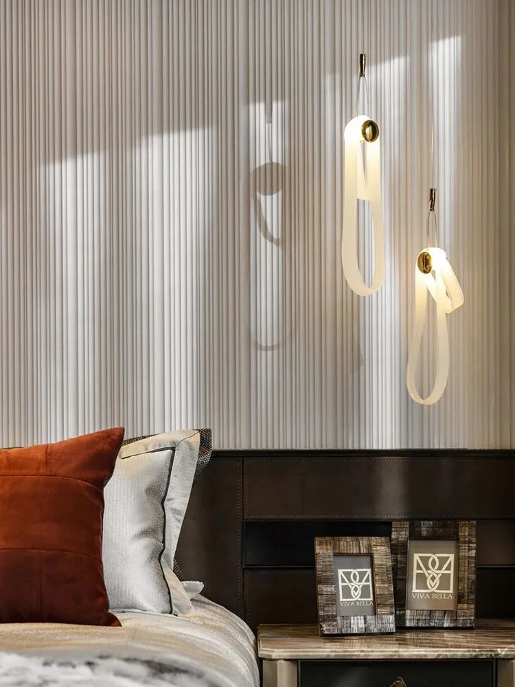 Lámpara colgante LED Decorbites™ para sala de estar y comedor, accesorio de iluminación de lujo