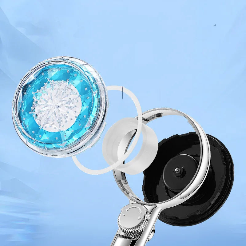Ducha de filtrado LED Decorbites™ con pantalla digital - Ahorro de agua a alta presión