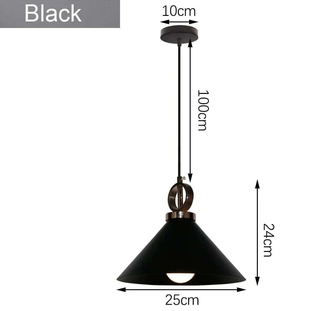 Decorbites™ Industrielle Loft-Hängeleuchte Pendellampe LED Edison Vintage Hängelampe