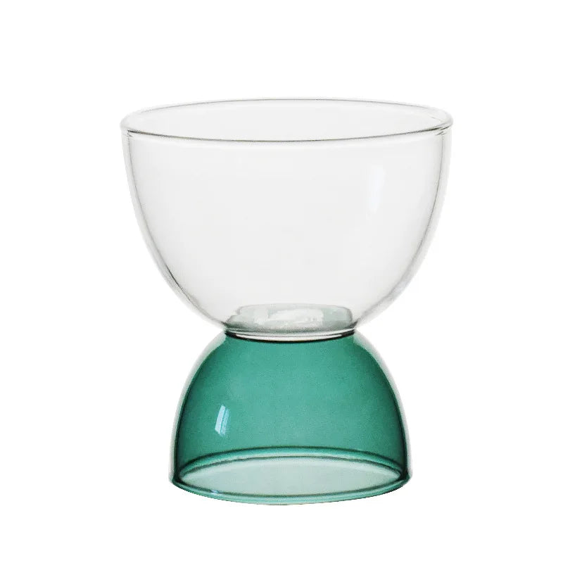 DecorBites™ Dessert Ice Cream Cup Glass Cold Drink Cocktail Juice Jelly Cup.