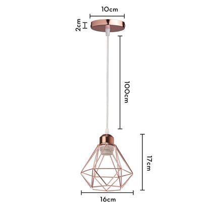DecorBites™ Industrial Retro Loft LED Pendant Light for Home Living Room Kitchen