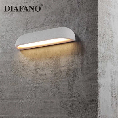 DecorBites™ LED Outdoor Wall Lamp for Japanese Garden Stone Travertine Decoration