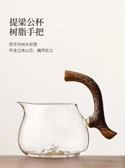 DecorBites™ Lazy Kung Fu Tea Set with Magnetic Water-Separating Bowl & Teapot