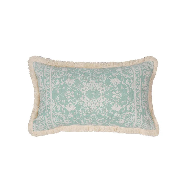 غطاء وسادة DecorBites™‎ من القطن والكروشيه ومسند الظهر القطني للأريكة وديكور المنزل