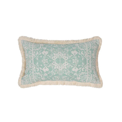 غطاء وسادة DecorBites™‎ من القطن والكروشيه ومسند الظهر القطني للأريكة وديكور المنزل