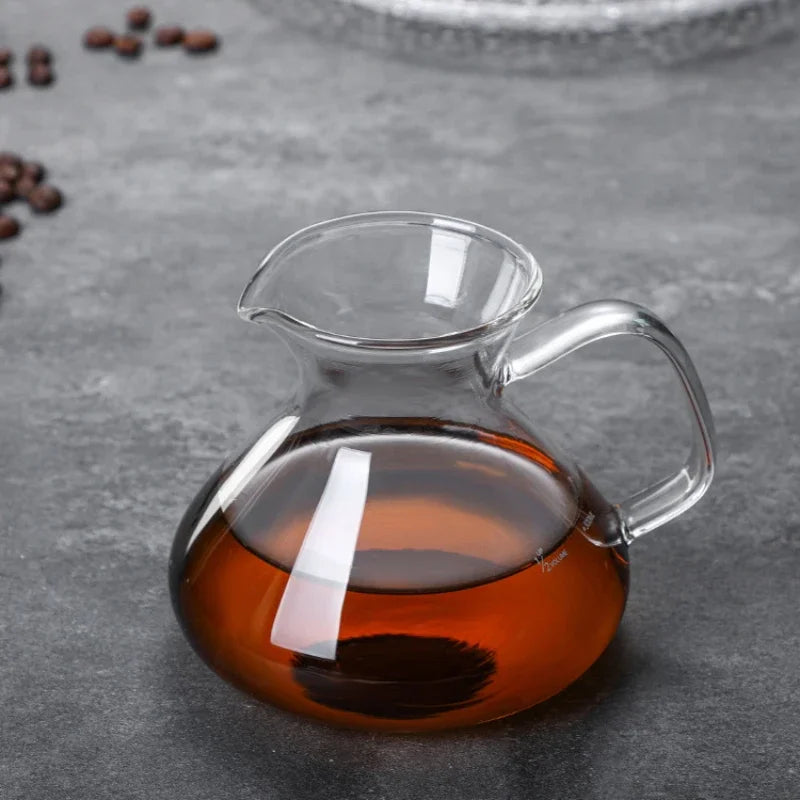 Juego de café con olla de goteo de vidrio Decorbites™ con filtro y hervidor