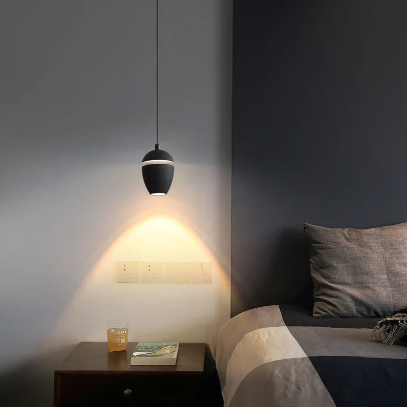 DecorBites™ LED Pendant Lights: Modern Circular Ceiling Lamps for Bedside, Restaurant, and Bar counters