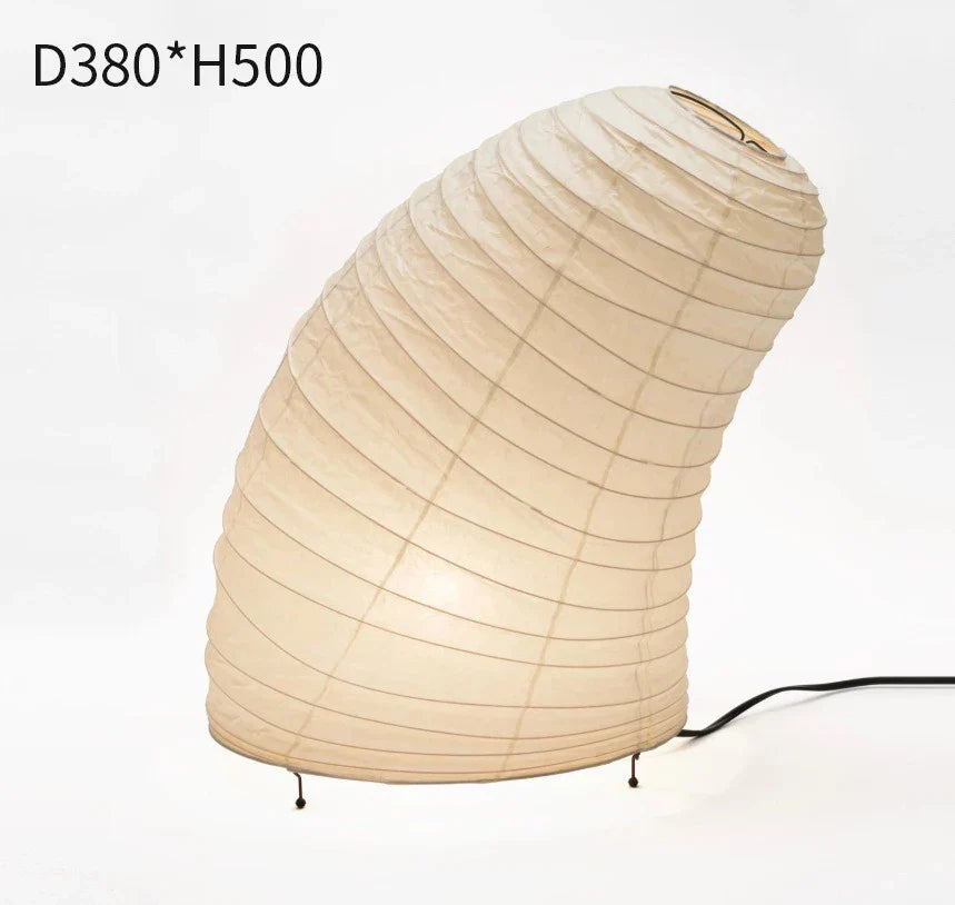 Lámpara de pie de papel de estilo japonés DecorBites™ para decoración e iluminación del hogar