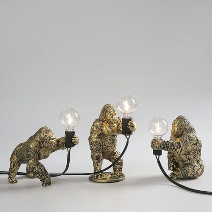 DecorBites™ King Kong Gorilla Table Lamp: Explosive Night Light for Bedroom