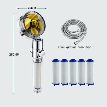 DecorBites™ High Pressure Shower Filter Head with Gumrukfree Technology