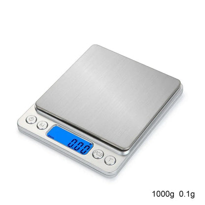 DecorBites™ Digital Kitchen Jewelry Scale with Back-Lit LCD Display and Tare Function