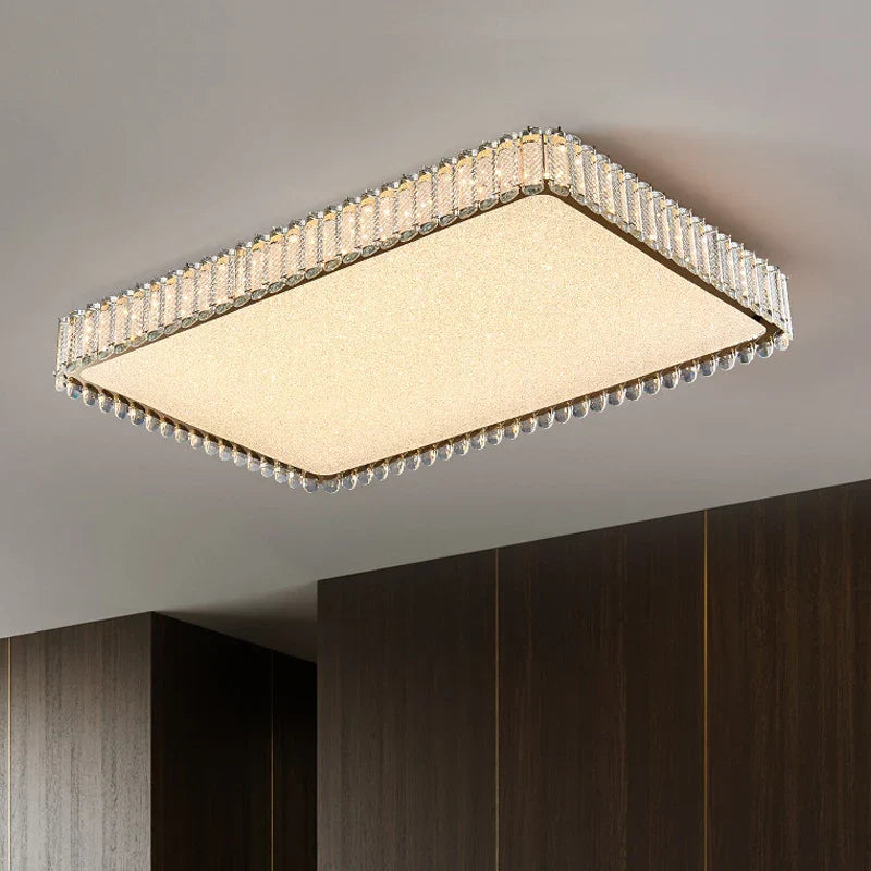 DecorBites™ Crystal LED Ceiling Lights: Modern Home Lighting Fixture for Living, Dining, Kitchen, Bedroom
