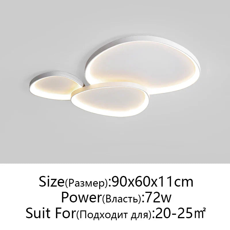 DecorBites™ LED Chandelier: Modern Indoor Lighting Fixture for Bedroom, Kitchen, Living Room