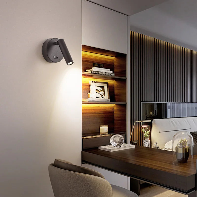 DecorBites™ LED Wall Lamp Modern Spotlight Indoor Lighting for Living Room & Bedroom