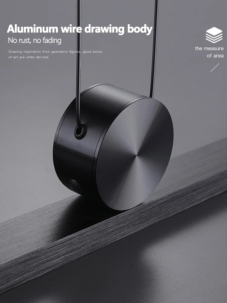 DecorBites™ Black Chandelier: Modern Nordic Design for Dining Room, Bar, and Kitchen Island