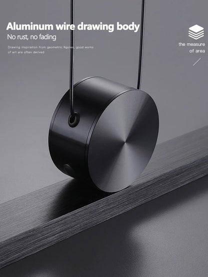 DecorBites™ Black Chandelier: Modern Nordic Design for Dining Room, Bar, and Kitchen Island