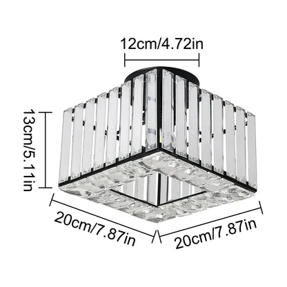 Lámpara colgante LED de cristal DecorBites™ para cocina, comedor y sala de estar