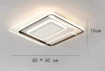 مروحة سقف غرفة نوم الأطفال DecorBites™ مع جهاز تحكم عن بعد وإضاءة - مروحة LED حديثة بدون شفرات