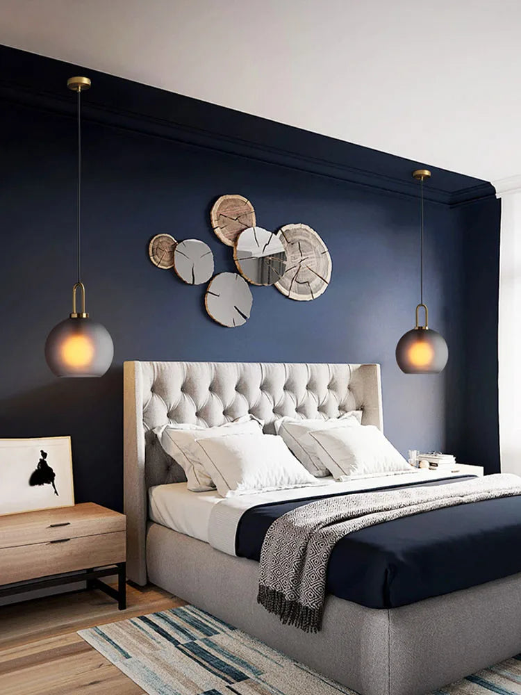 DecorBites™ Glass Staircase Chandelier: Luxury LED Large Chandelier for Living & Dining Room