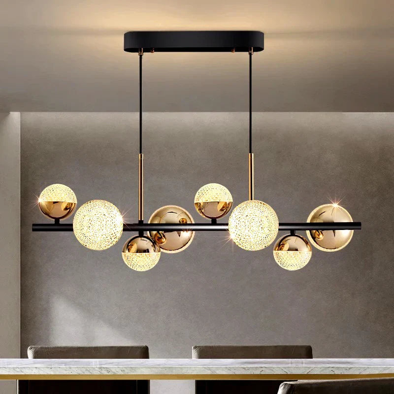DecorBites™ LED Pendant Chandelier Light for Modern Living and Dining Room Decor