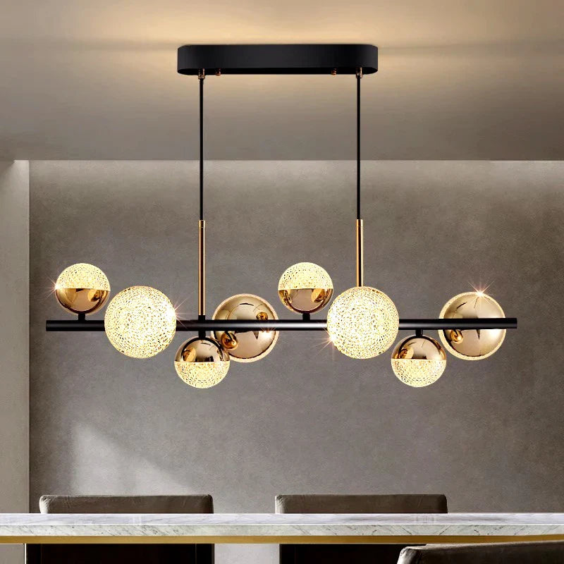Modern Sculptural LED Pendant Light Chandelier