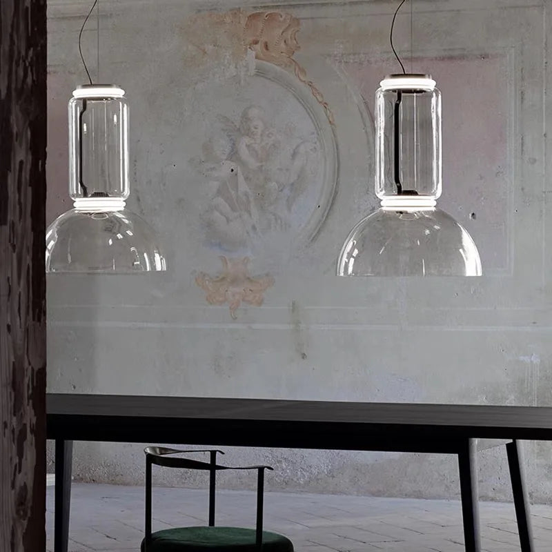Lámparas de Colgante de Candelabro Moderno de Vidrio Pesado Decorbites™ para Sala de Estar, Comedor y Tienda