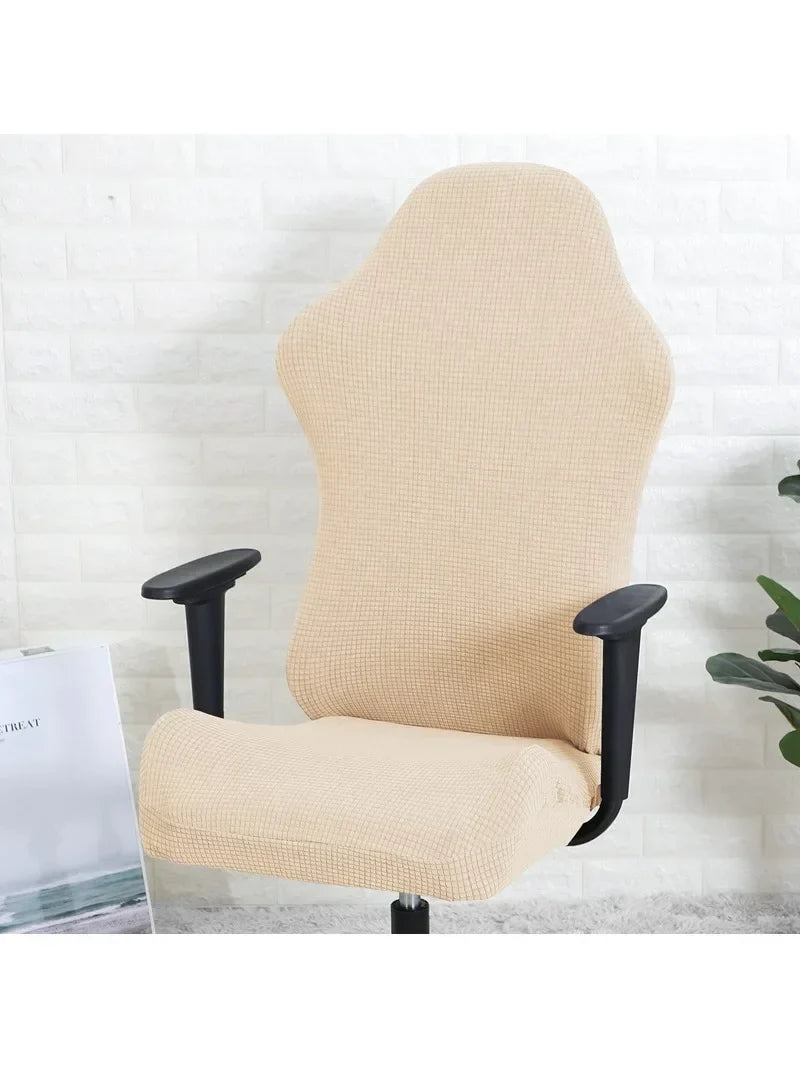 Decobites High Back Armchair Slipcover: Waterproof Computer Game Chair Seat Cover