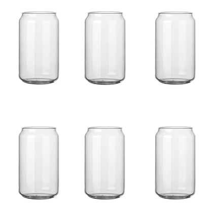 Taza de vidrio DecorBites™ con tapa de bambú - Taza de vidrio de borosilicato de alta calidad para té, jugo y café