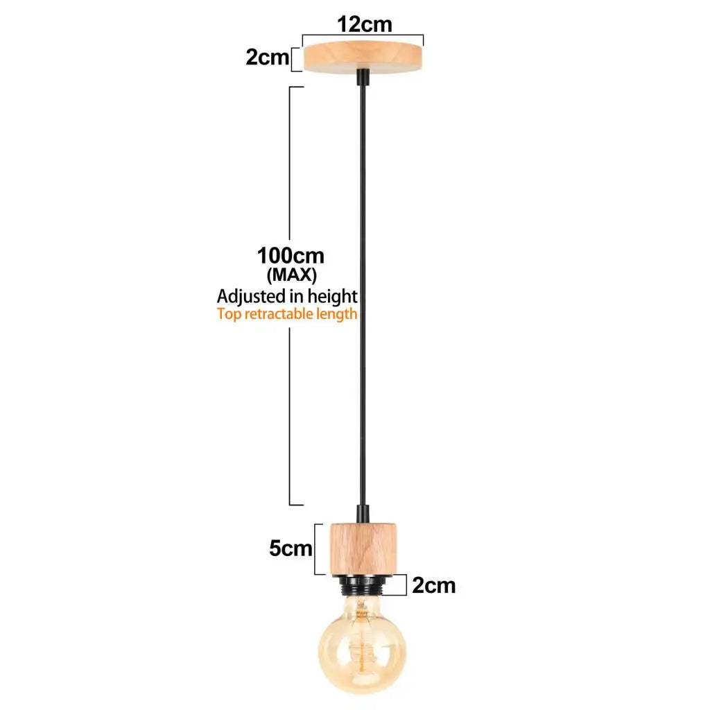 DecorBites™ Industrial Metal Ceiling Pendant Light for Kitchen Island, Restaurant, Bar