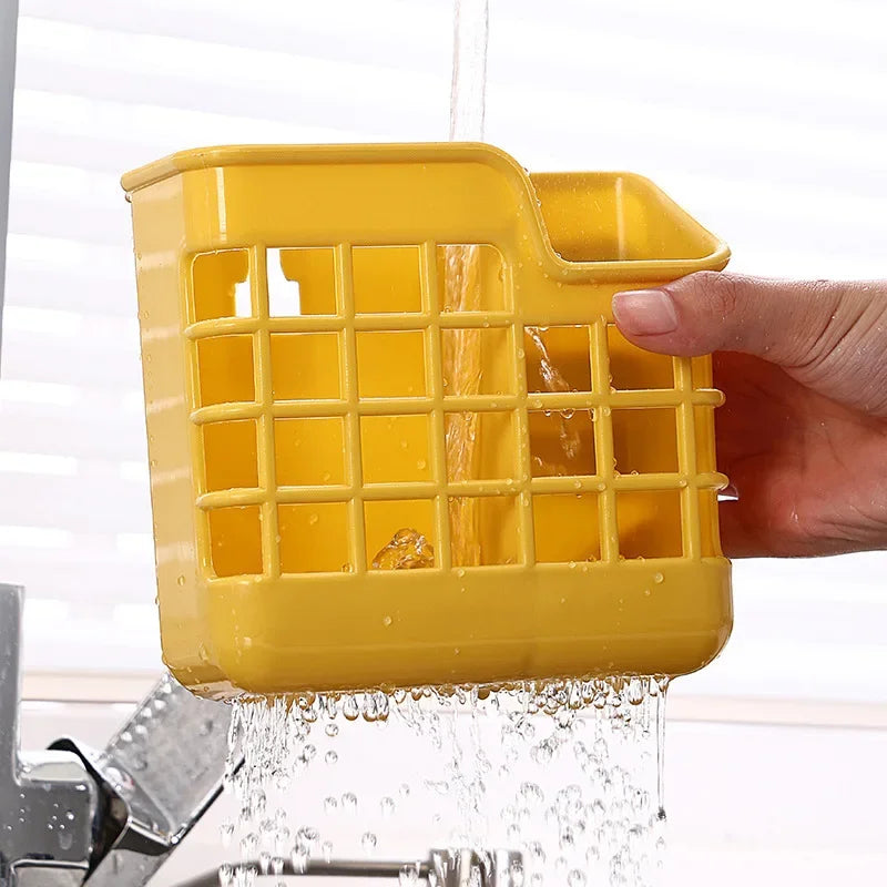 DecorBites™ Kitchen Cutlery Storage Holder: Organize Utensils with Drawer Drying Rack Basket