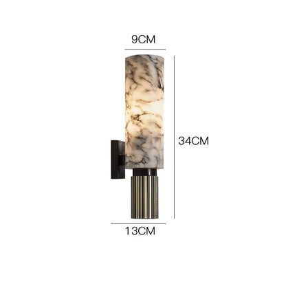DecorBites™ Dolomite Marble Wall Light Modern Art Nordic Living Room Bedroom Wall Sconce