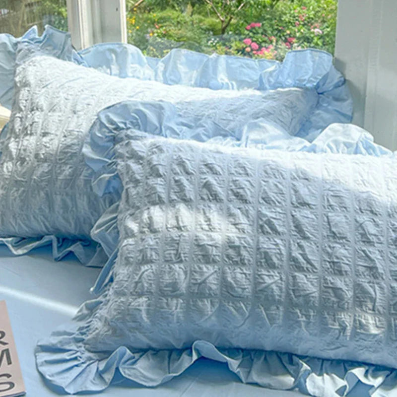 Solid Cotton Duvet Set