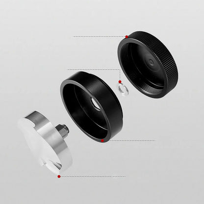 DecorBites™ Espresso Tamper: Automatic Gravity Powder Tamping Tool for Barista, Coffee Maker