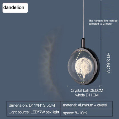DecorBites™ Crystal Jellyfish Chandelier: New Light Luxury Fawn Decorative Pendant