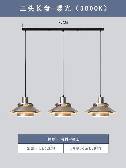 DecorBites™ Industrial Retro LED Bedside Pendant Lights for Bedroom, Kitchen, Dining Room
