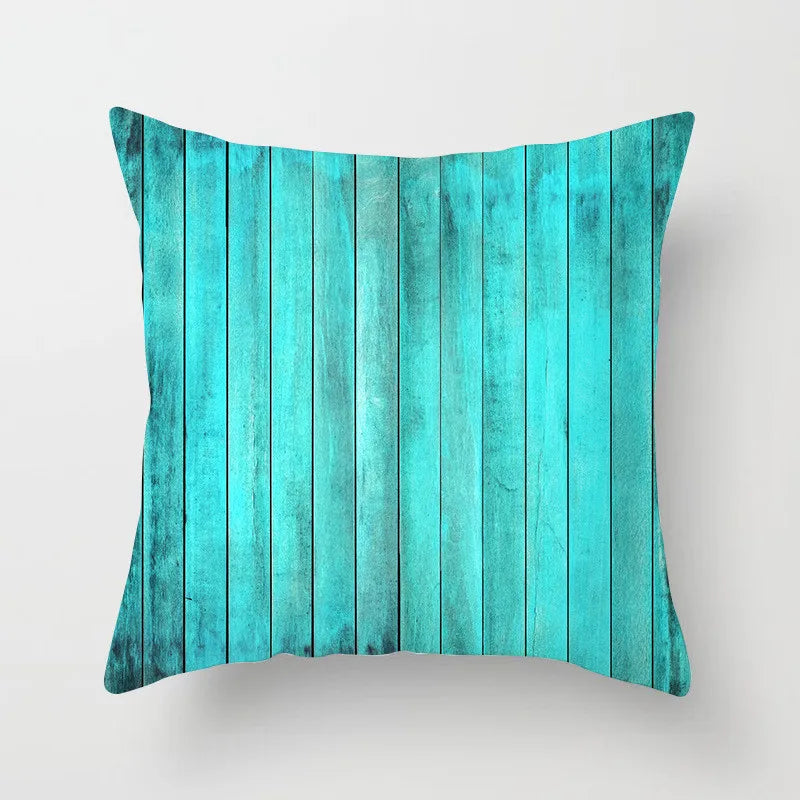 Geometric Leaf Feather Cushions