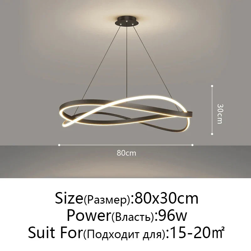 DecorBites™ Light Luxury Pendant Ceiling Lamp for Living Room Bedroom Decor