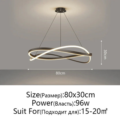 DecorBites™ Light Luxury Pendant Ceiling Lamp for Living Room Bedroom Decor