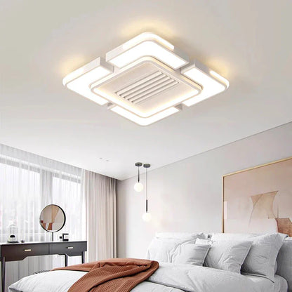 DecorBites™ Kids Bedroom Bladeless Ceiling Fan with Remote Control and Light