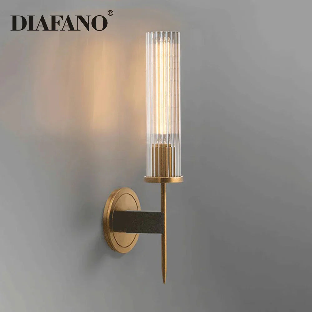 DecorBites™ Copper Wall Sconce for Elegant Indoor Lighting
