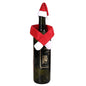 Creative Christmas Wine Bottle Set Golden Velvet Dress Wine Bottle Covers Sleeve Santa Snowman Xmas New Year Dinner Table Decor