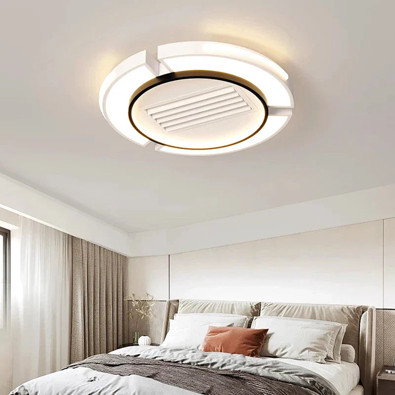 DecorBites™ Kids Bedroom Bladeless Ceiling Fan with Remote Control and Light