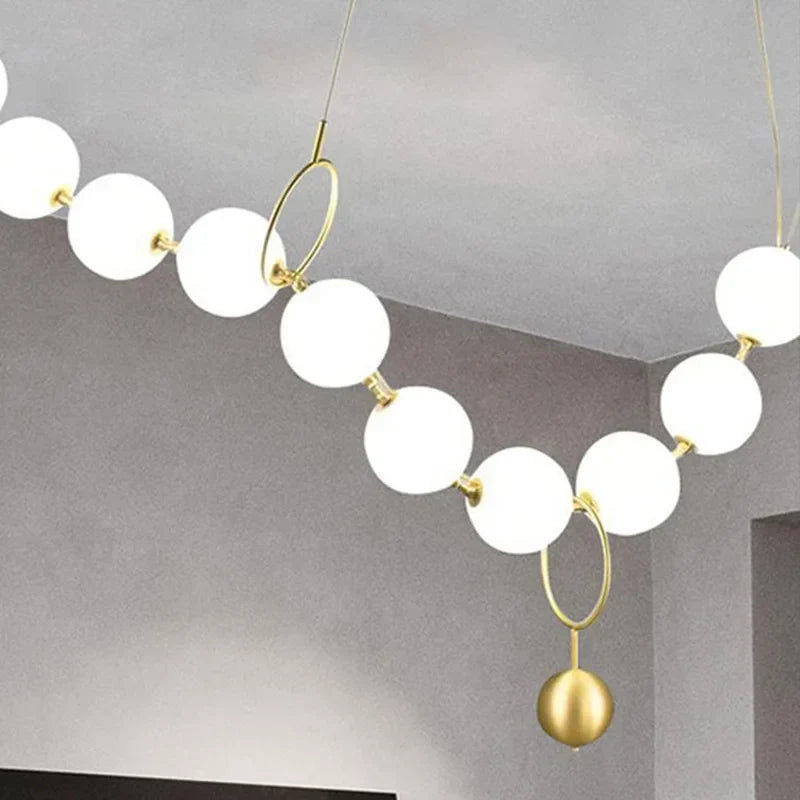 DecorBites™ Nordic LED Pendant Lamp Acrylic Chandelier for Home Decor Lighting