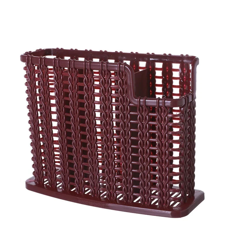 DecorBites™ Kitchen Utensil Cutlery Organizer for Spoon Fork Knife Chopstick Holder