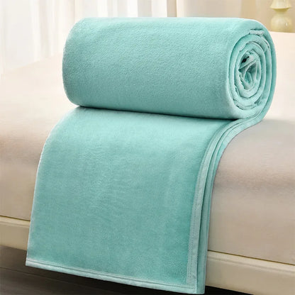 Manta de franela acogedora DecorBites™: Funda de sofá multifuncional para adultos