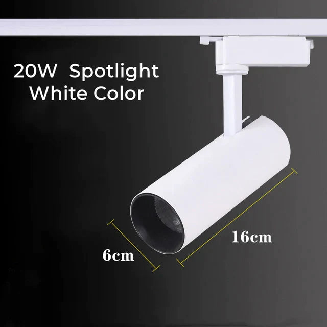 DecorBites™ LED Grille Track Light: Super Bright Ceiling Rail Lamp for Clothing Store