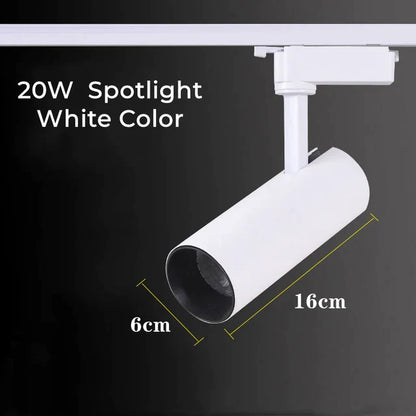 DecorBites™ LED Grille Track Light: Super Bright Ceiling Rail Lamp for Clothing Store