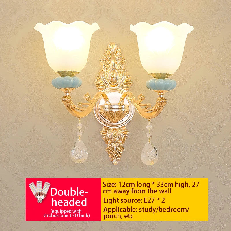 Lámpara de araña europea de lujo DecorBites™ para sala de estar, dormitorio o comedor: diseño moderno y elegante