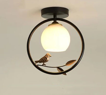 DecorBites™ Bird Ceiling Light Fixture for Corridor Entrance, Cloakroom, Bar, Balcony